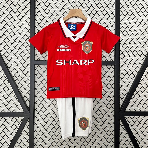 Camiseta Manchester United 1ª Niño Retro 1999 2000